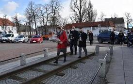 Delegacja Koła Sybirak&oacute;w w Rogoźnie