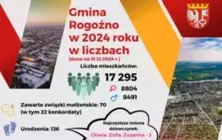 Zdjęcie do Rogoźno w 2024 roku w liczbach