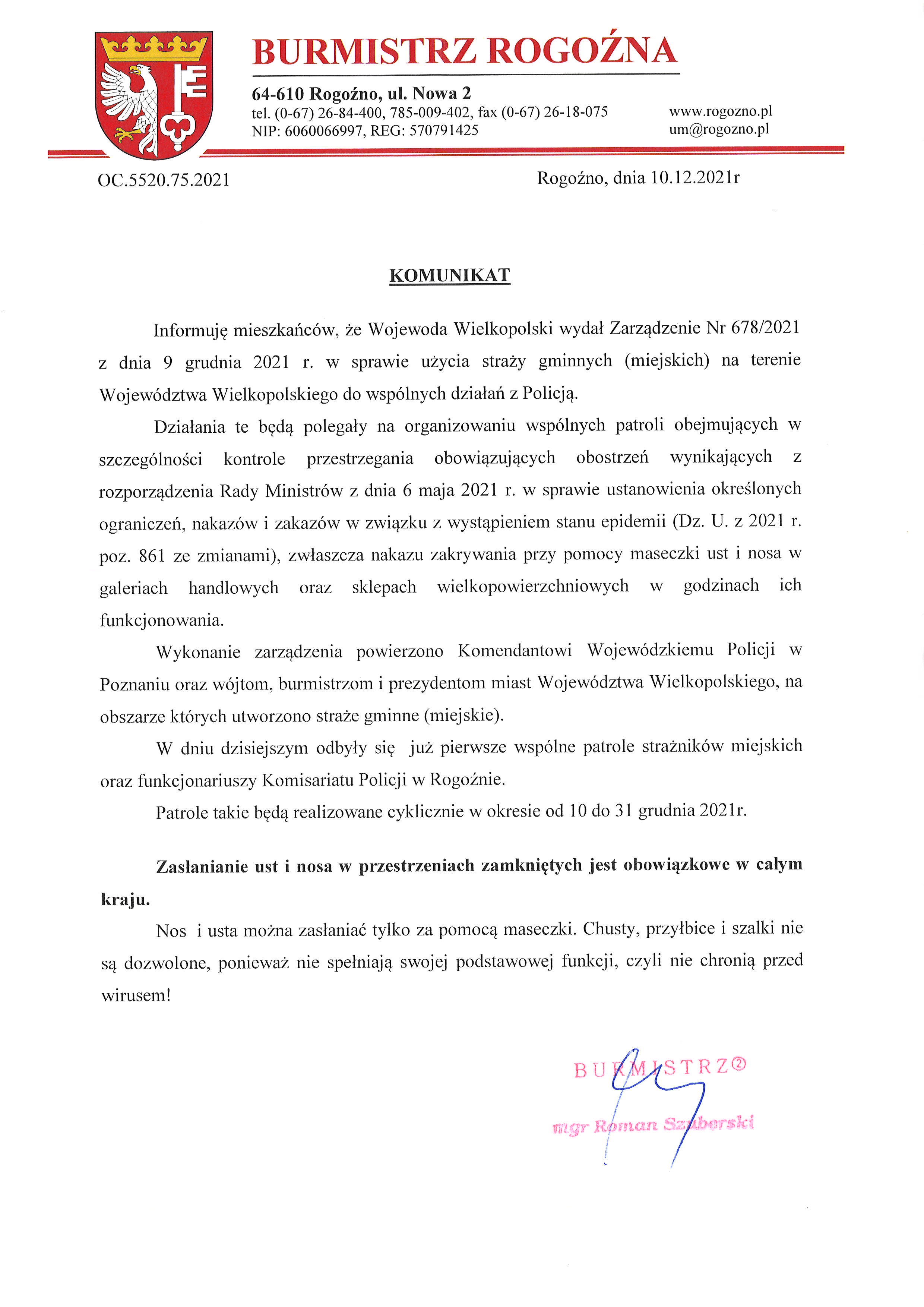 tekst na białym tle