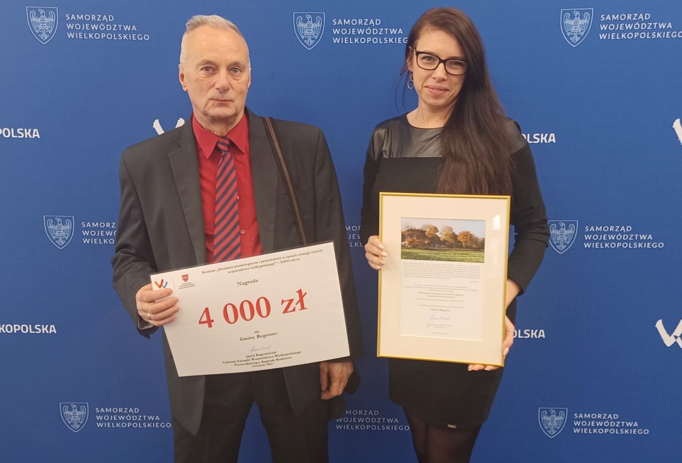 wręczenie nagród w konkursie