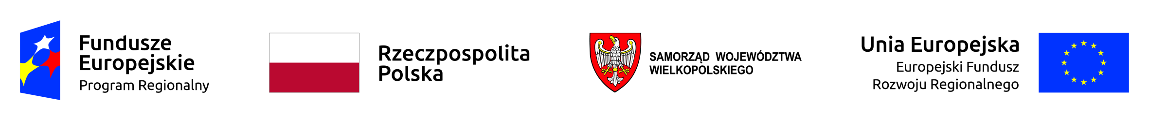 logotypy projektu Wielkopolskiego Regionalnego Programu Operacyjnego na lata 2014 – 2020