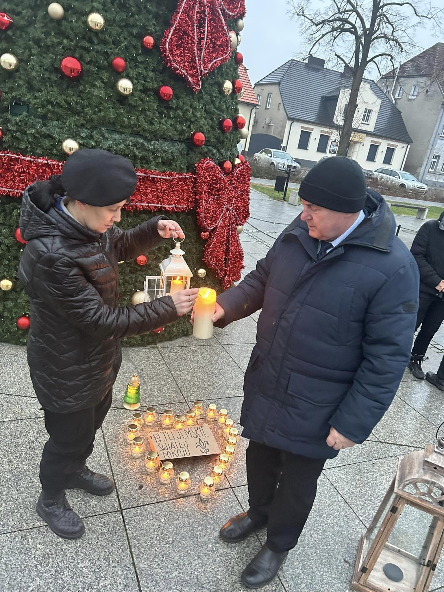 przekazanie światła pokoju