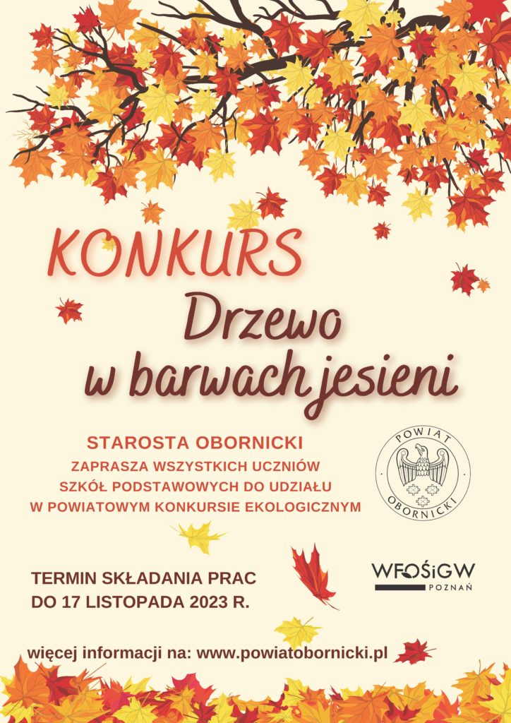 Drzewo w&nbsp;barwach jesieni konkurs