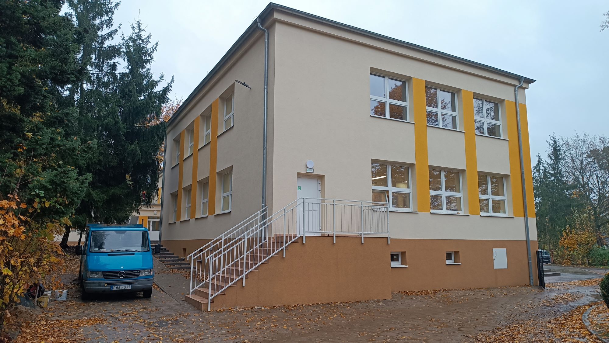Szkoła w Budziszewku po termomodernizacji 
