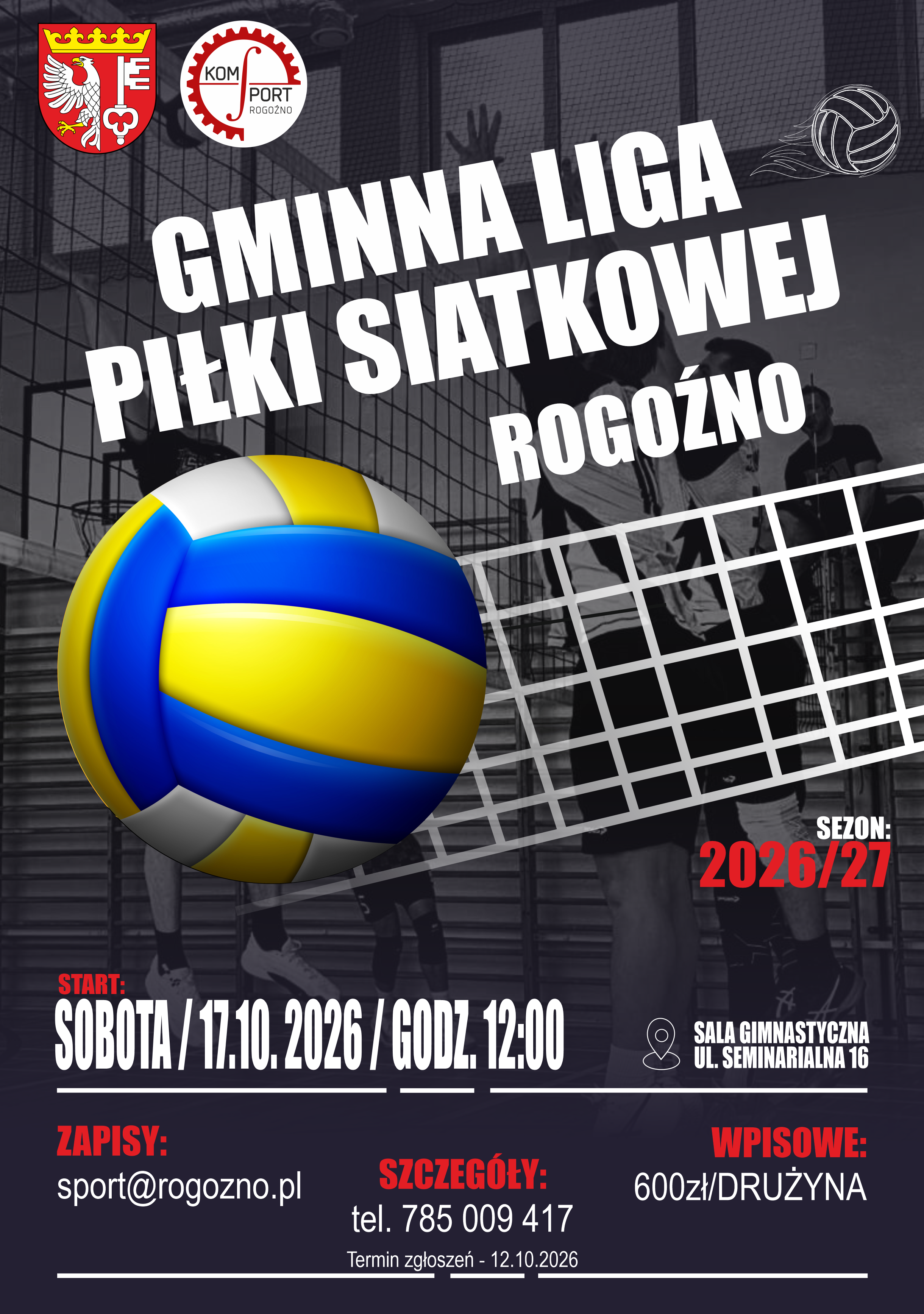 plakat informacyjny GLPS 2026/27