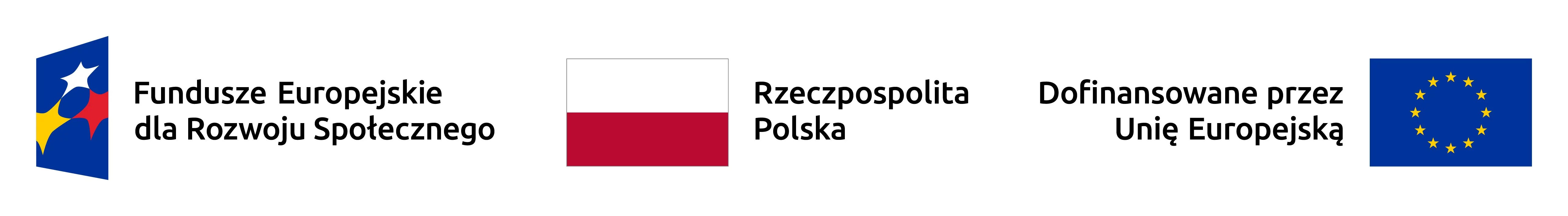 trzy loga, po lwewej funduszy europejskich, po środku plaga polski, po prawej unii europejskiej