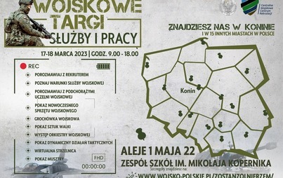 Zdjęcie do WOJSKOWE TARGI SŁUŻBY I PRACY W KONINIE