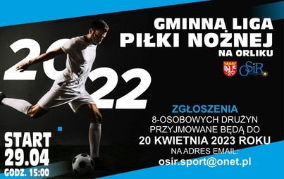 Zdjęcie do Rusza II edycja GLPN na orliku