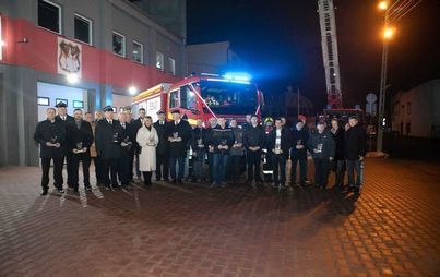 Zdjęcie do Uroczysta zbi&oacute;rka OSP Rogoźno