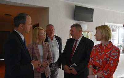 Zdjęcie do Wizytacja w Ośrodku Sportu i Rekreacji oraz Gminnym Żłobku