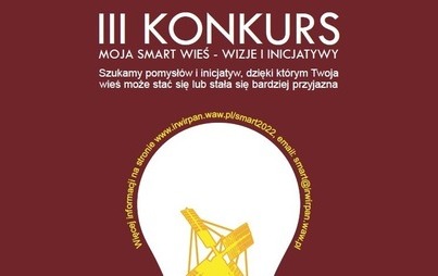 Zdjęcie do III Konkurs "Moja smart wieś - Wizje i Inicjatywy"