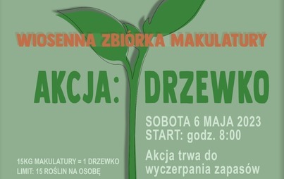 Zdjęcie do Akcja Drzewko