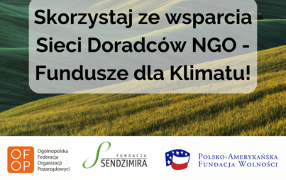 Zdjęcie do Fundusze europejskie na &bdquo;zielone&rdquo; projekty - skorzystaj ze wsparcia doradc&oacute;w i doradczyń!