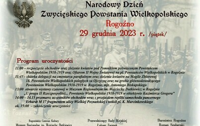 Zdjęcie do Obchody 105 rocznicy wybuchu Powstania Wielkopolskiego