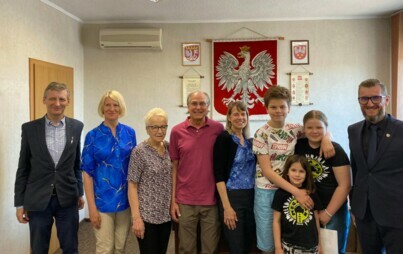 Zdjęcie do Wizyta gości z USA