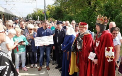 Zdjęcie do Pociąg Jubilat w Rogoźnie