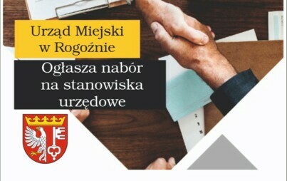 Zdjęcie do Nab&oacute;r na stanowiska w Urzędzie Miejskim w Rogoźnie
