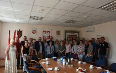 Zdjęcie do Wizyta delegacji z Gminy Partnerskiej La Trimouille