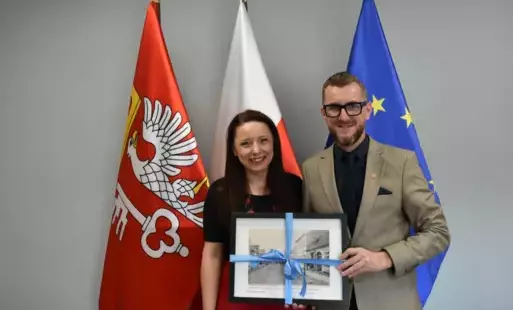 Zdjęcie do Wizyta Burmistrz Murowanej Gośliny