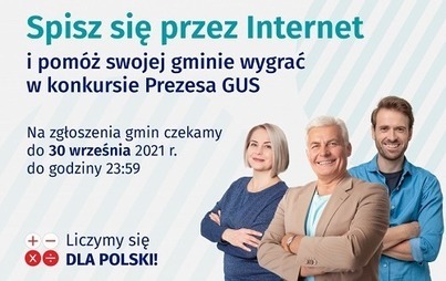 Zdjęcie do Konkurs Prezesa GUS na najbardziej cyfrową gminę Narodowego Spisu Powszechnego Ludności i Mieszkań 2021