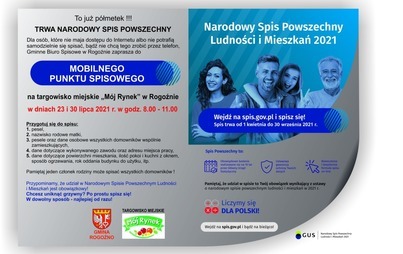 Zdjęcie do Mobilny Punkt Spisowy - Targowisko