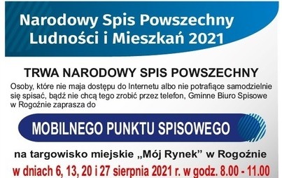 Zdjęcie do Mobilny Punkt Spisowy - Targowisko