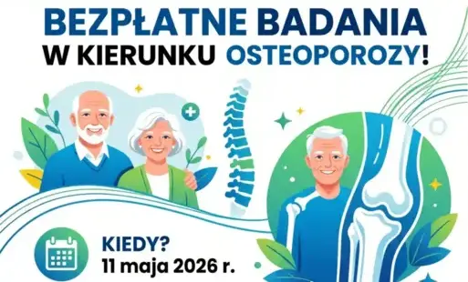 Zdjęcie do Bezpłatne badania w kierunku osteoporozy!&nbsp;