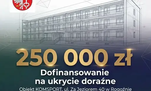 Zdjęcie do Kolejne dofinansowanie do budowli ochronnych w Rogoźnie