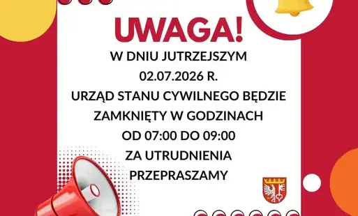 Zdjęcie do Urząd Stanu Cywilnego - informacja