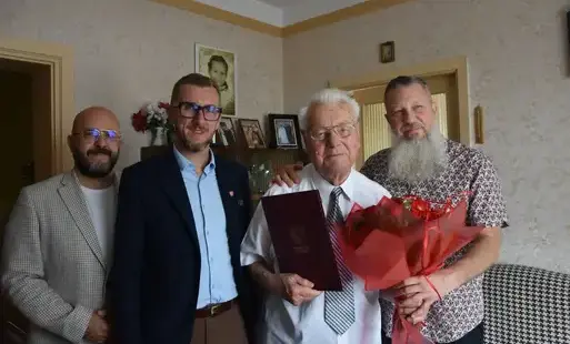 Zdjęcie do 80 lat pracy w zawodzie &ndash; wyjątkowy jubileusz Pana Franciszka Głowa