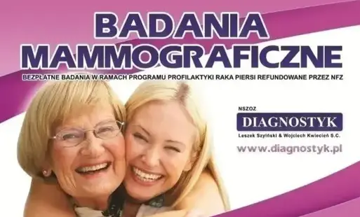 Zdjęcie do Bezpłatna mammografia w Rogoźnie! &nbsp;