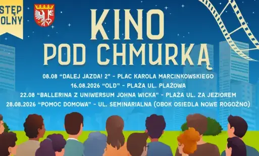 Zdjęcie do Zapraszamy na Kino pod Chmurką 2026!