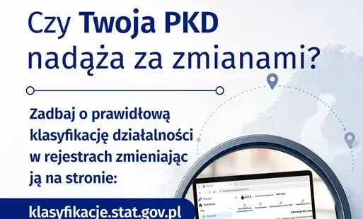 Zdjęcie do Ważna informacja dla przedsiębiorc&oacute;w &ndash; zmiana kod&oacute;w PKD