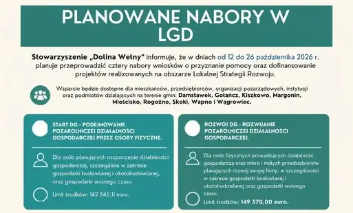 Zdjęcie do  Szansa na dotacje dla mieszkańc&oacute;w i firm z gminy Rogoźno! 
