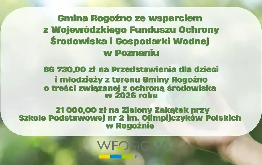 Rogono Mamy świetne wieści! - Urząd Miejski Rogoźno